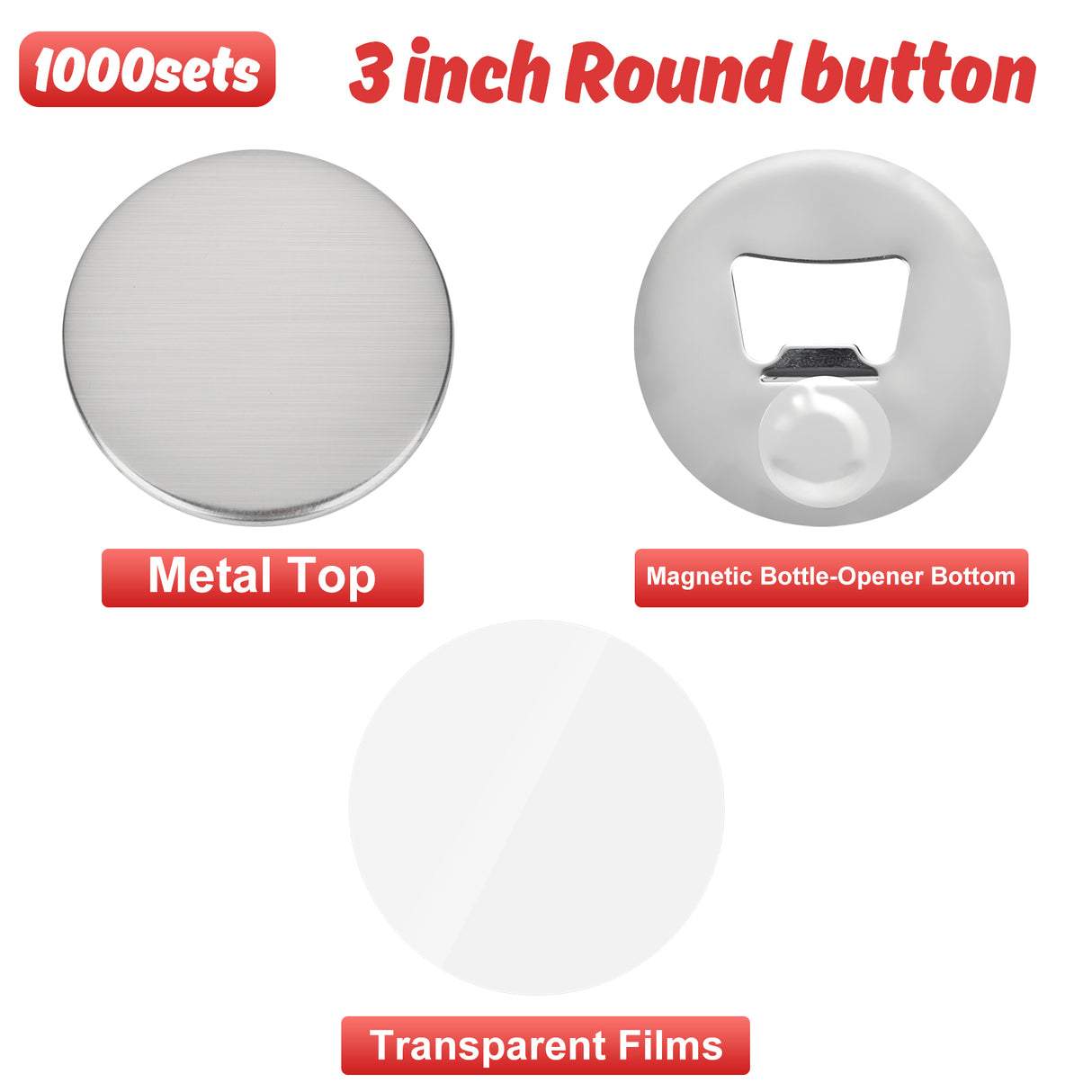 magnet machine supplies 3in round