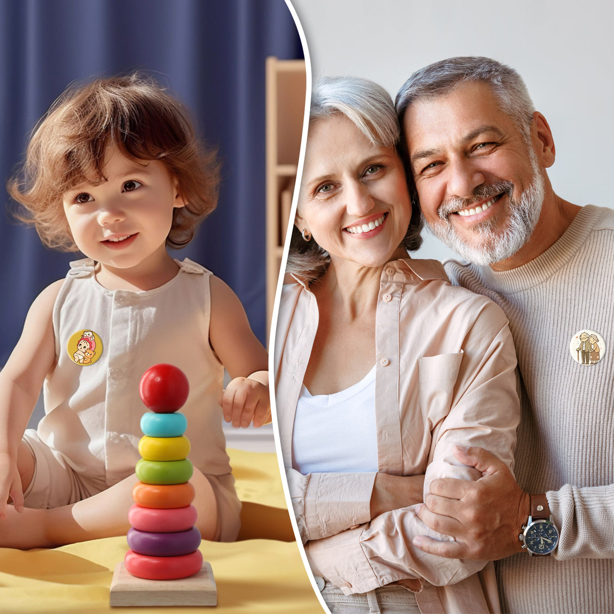 Pinned Back Button Supplies