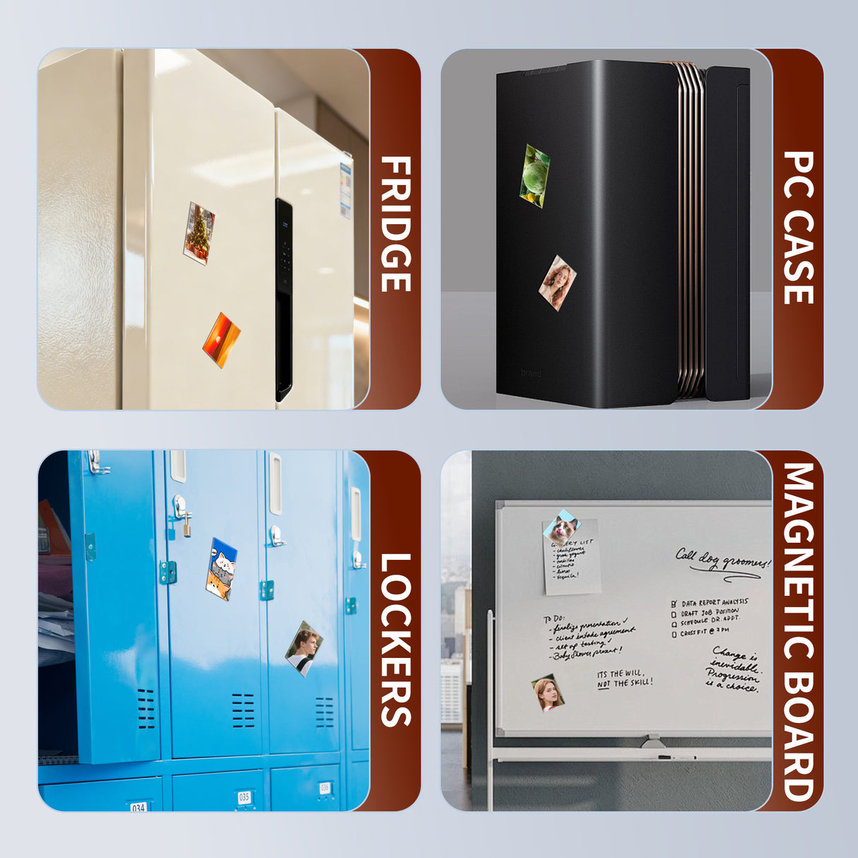 2.5 x 3.5 inch Rectangle Fridge Magnets Maker Machine Kit