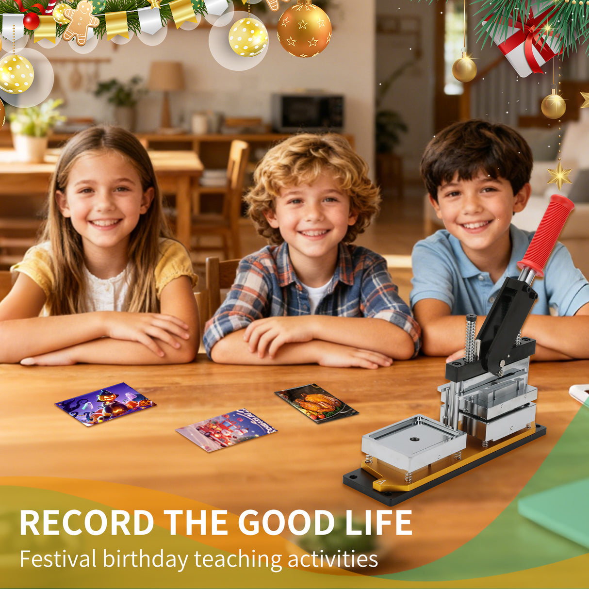 2.5 x 3.5 inch Rectangle Fridge Magnets Maker Machine Kit