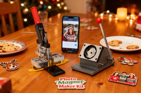 The Ultimate White Elephant Gift: A Personalized Photo Magnet Maker Kit