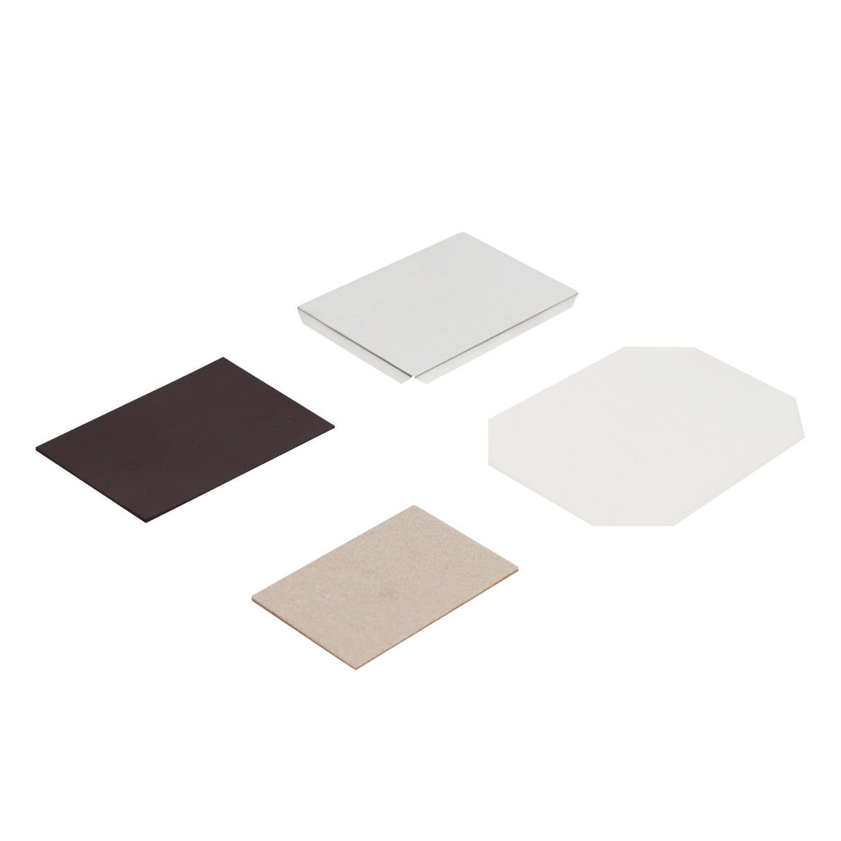 2.5 x 3.5″ Cardboard Rectangle Magnets Supplies for 1000 magnets