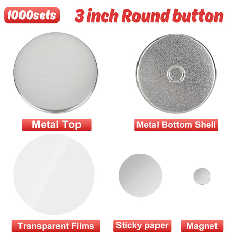 magnet making machine supplies 3in round