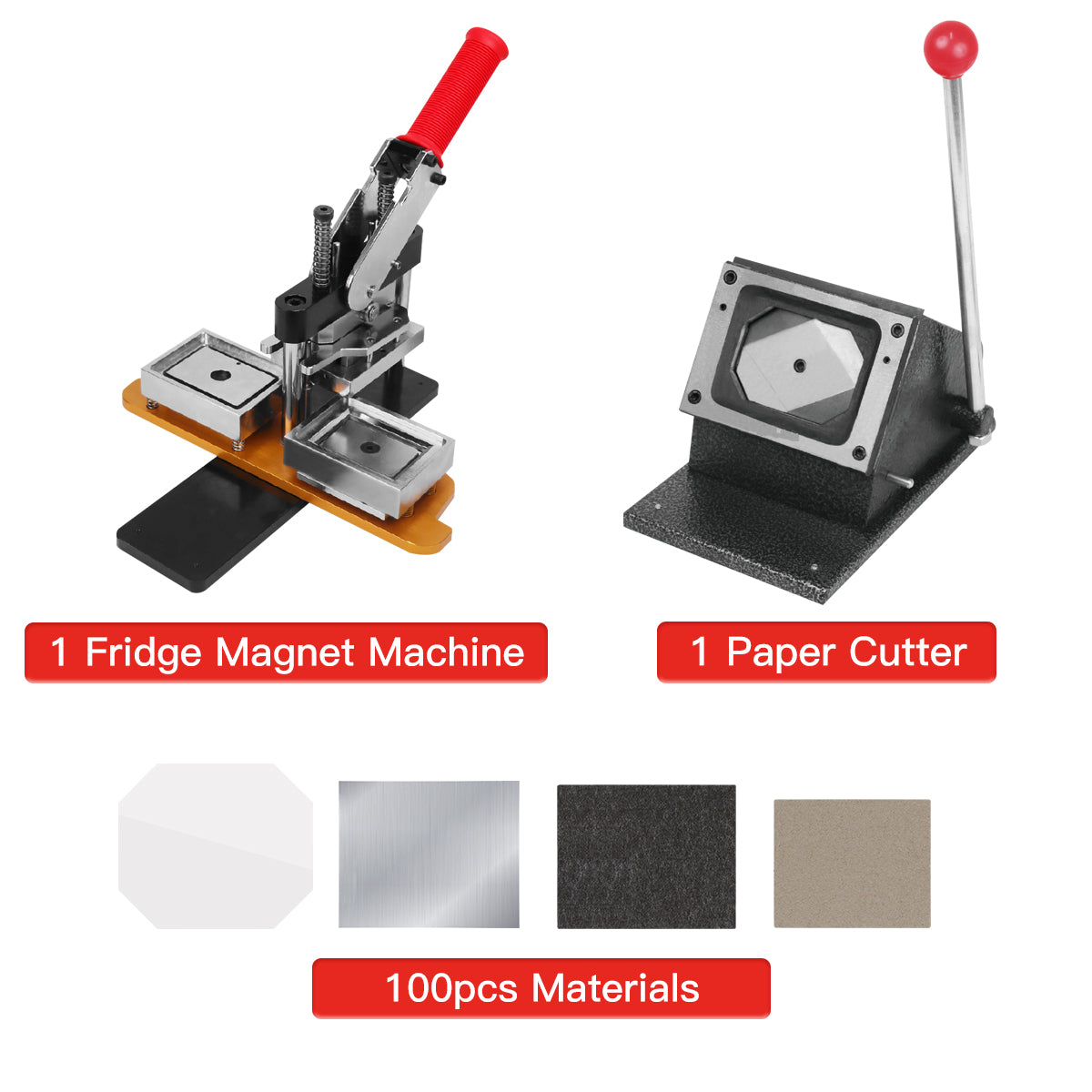Magnet Machine Round Magnet Machine Kit Rectangle 2 x 3“ – AMAGMK