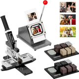 2x3inch Rectangle Magnet Maker Machine Kit with 200 Sets Supplies