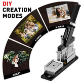 2x3inch Rectangle Magnet Maker Machine Kit with 200 Sets Supplies