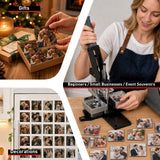 2.5x2.5inch Square Magnet Maker Machine Kit with 200 Sets Supplies