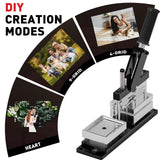 2.5x3.5inch Rectangle Magnet Maker Machine Kit with 200 Sets Supplies