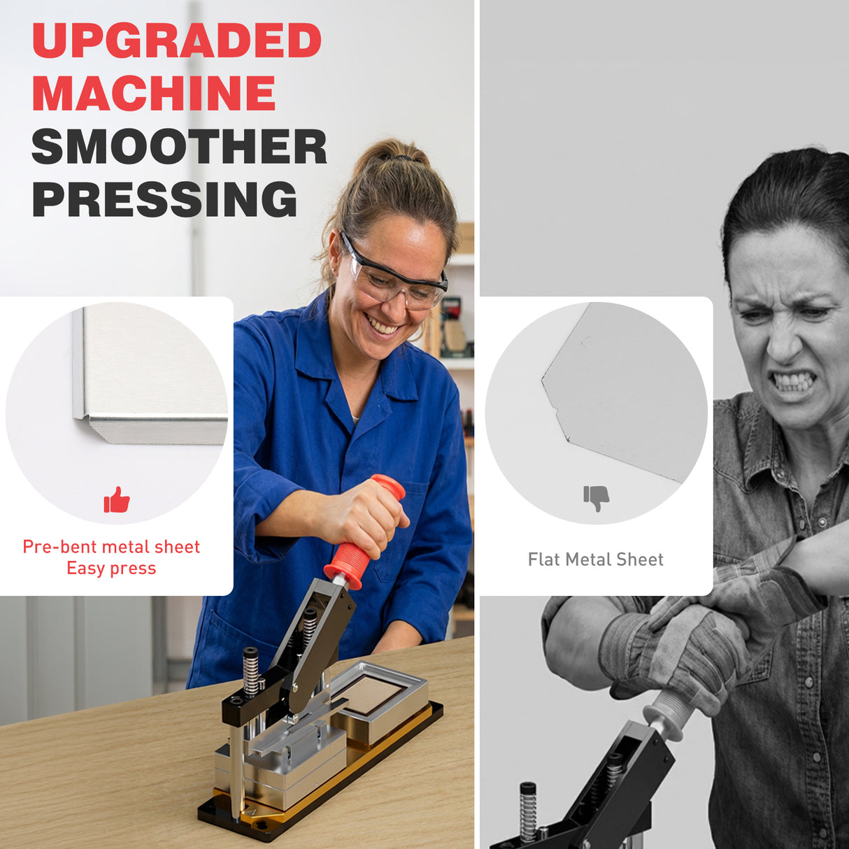 2×3 inch Acrylic and CardBoard Rectangle Fridge Magnets Maker Machine Kit