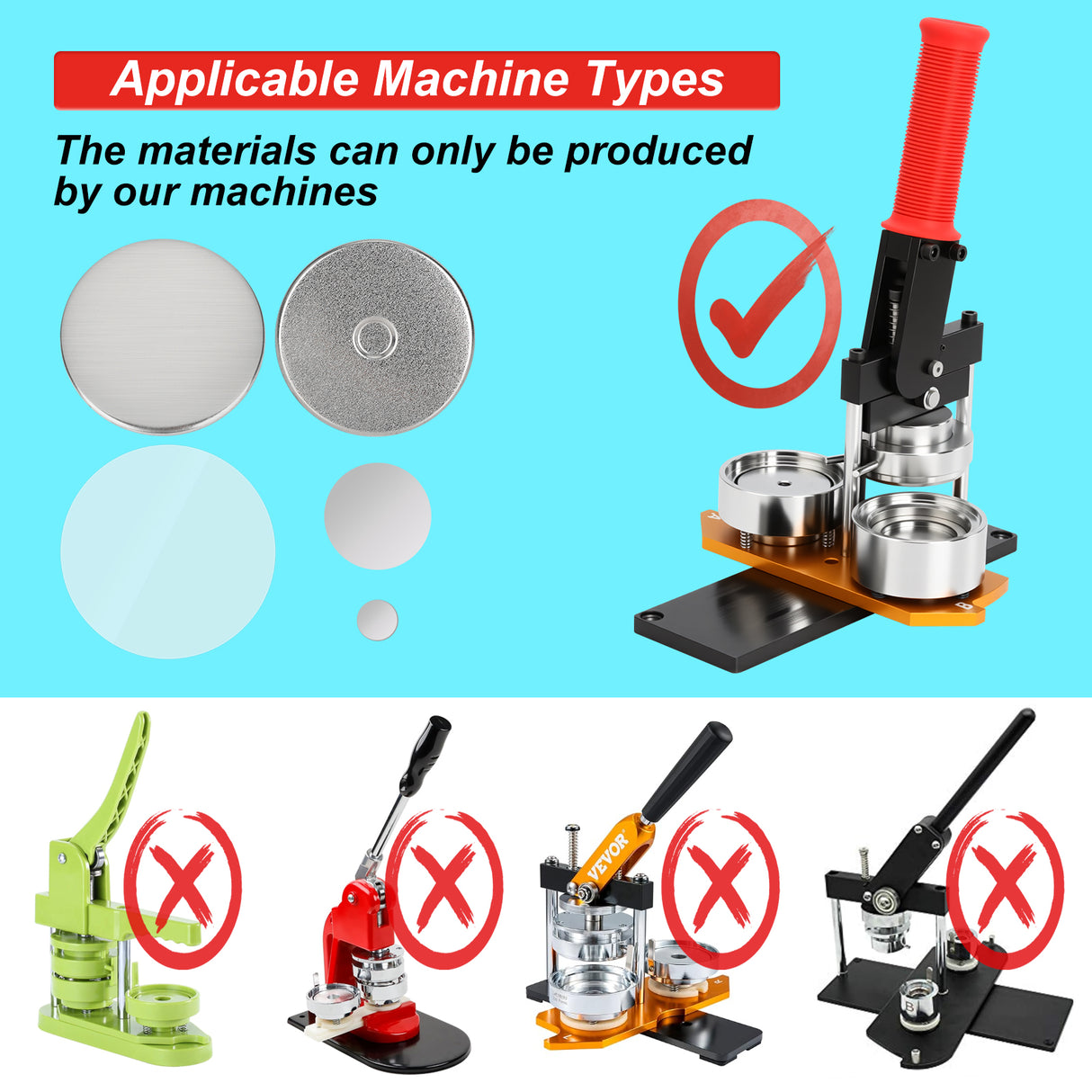 magnet machine supplies 1000pcs