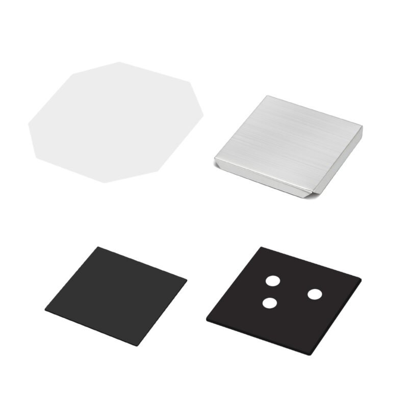 2in Acrylic Square Refrigerator Sticker