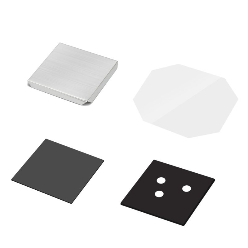 2.5in Acrylic Square Refrigerator Sticker