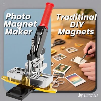 photo magnet making machine vs. traditional methods